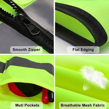 Reflective Vest Safety Workwear