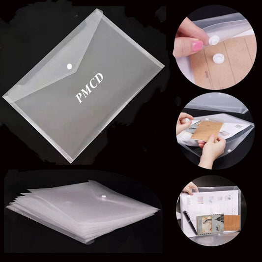 Transparent A4 File Envelopes