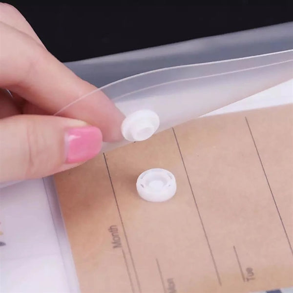 Transparent A4 File Envelopes