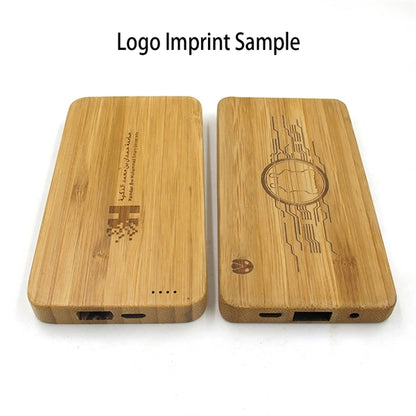 4000 mAh Wooden Power Bank