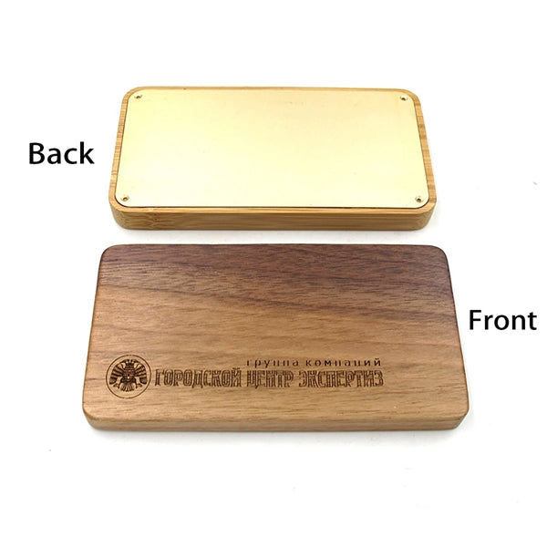 4000 mAh Wooden Power Bank