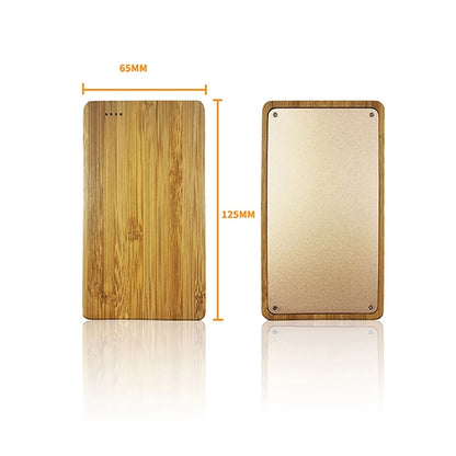 4000 mAh Wooden Power Bank