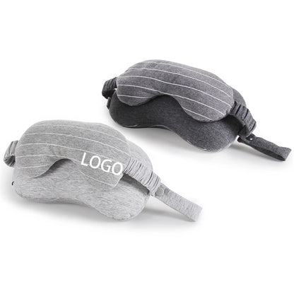Travel Neck Pillow with Eye Mask