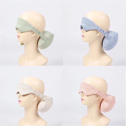 Travel Neck Pillow with Eye Mask