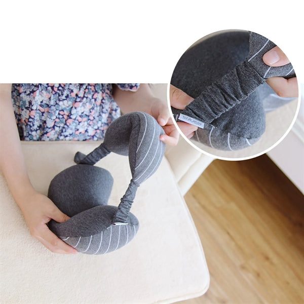 Travel Neck Pillow with Eye Mask
