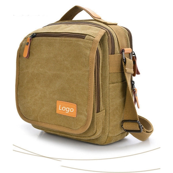Canvas Travel Shoulder Bag for lightweight for trips&commute