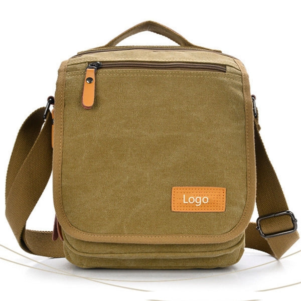 Canvas Travel Shoulder Bag for lightweight for trips&commute