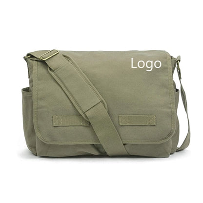 Canvas Messenger Bag
