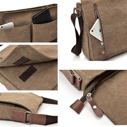 Canvas Satchel Messenger Bag