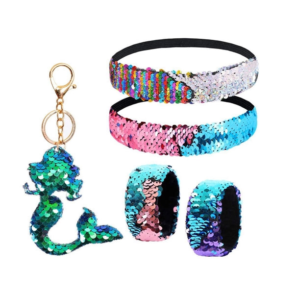 Custom Reversible Sequin Drawstring Party Backpack.