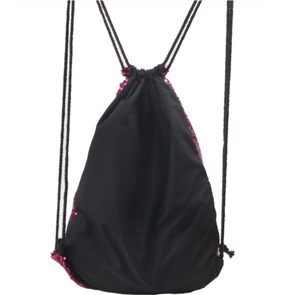 Mermaid Sequin Drawstring Backpack