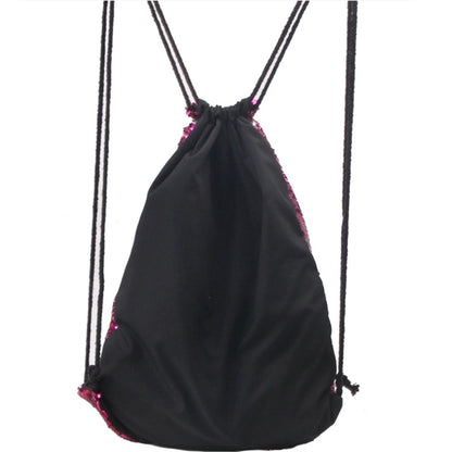 Mermaid Sequin Drawstring Backpack