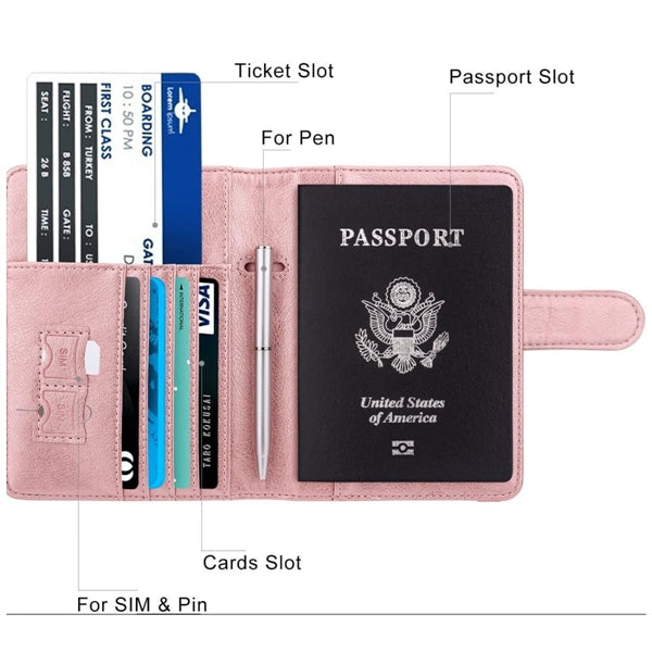 Passport Holder Cover Case