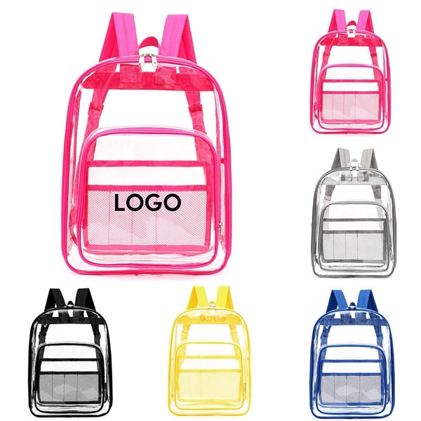Transparent PVC Clear Backpack