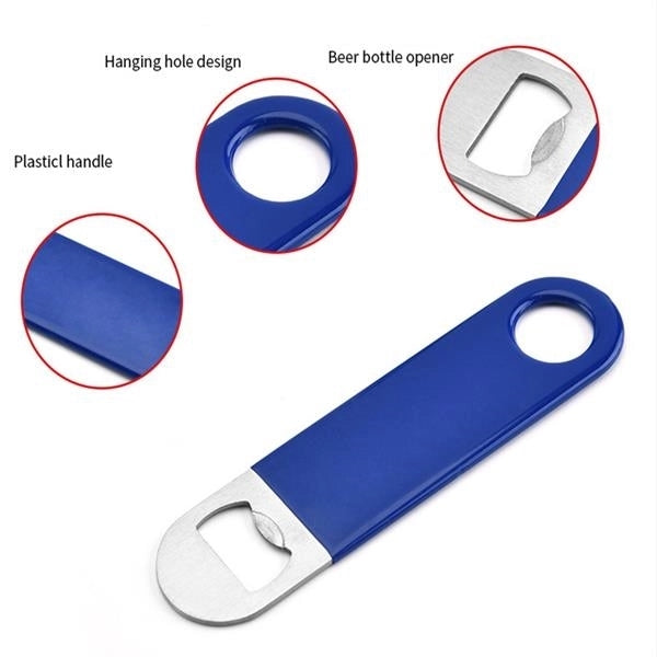 Stainless Steel Flat Bottle Opener