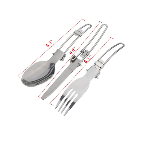 Portable 5 Pcs Camping Cookware Kit