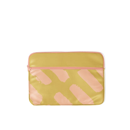 Zippered Pocket Laptop Sleeve - Vegan Leather - 13" - 15"