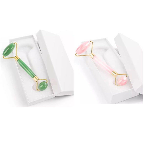 Rose Quartz Facial Jade Roller