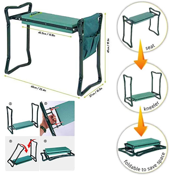 Garden Kneeler Folding Chair
