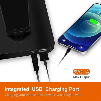 Foldable Multifunction table Lamp with Wireless Charging