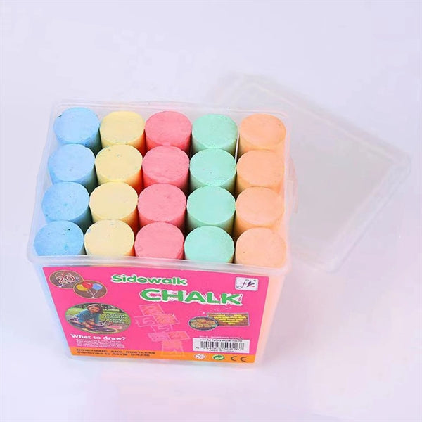 Sidewalk Chalk 20 Count- 5 colors