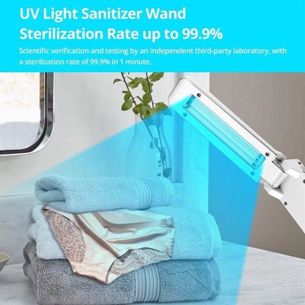 Foldable UV Light Sanitizer Wand