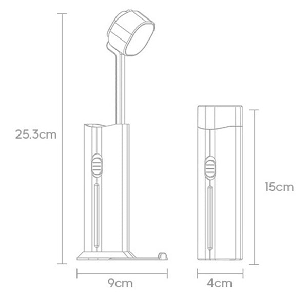 4 in 1 Multi-function LED Desk Lamp