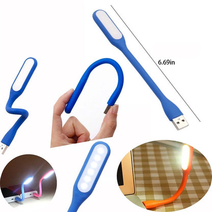 Flexible USB Mini Night Learning Table Lamp And Flashlight