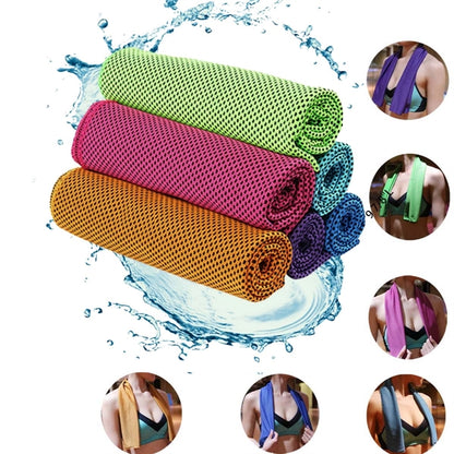 30x100cm Exercise Quick Dry Cooling Towel