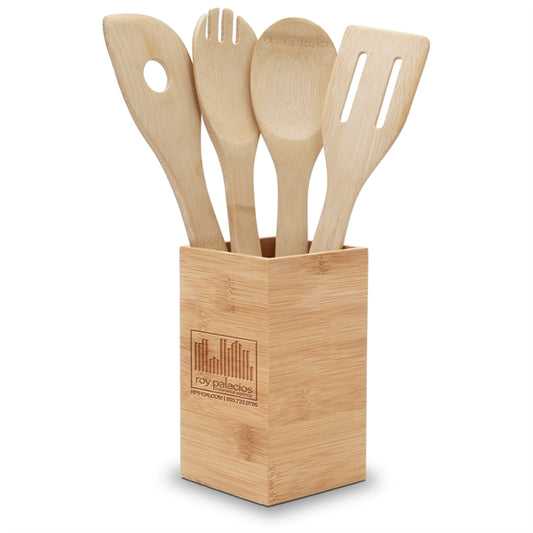Bamboo Kitchen Utensil Set