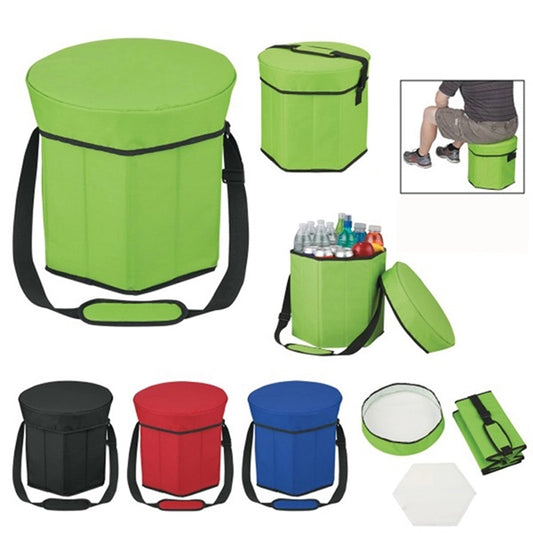 Hexagon Folding Seat Cooler