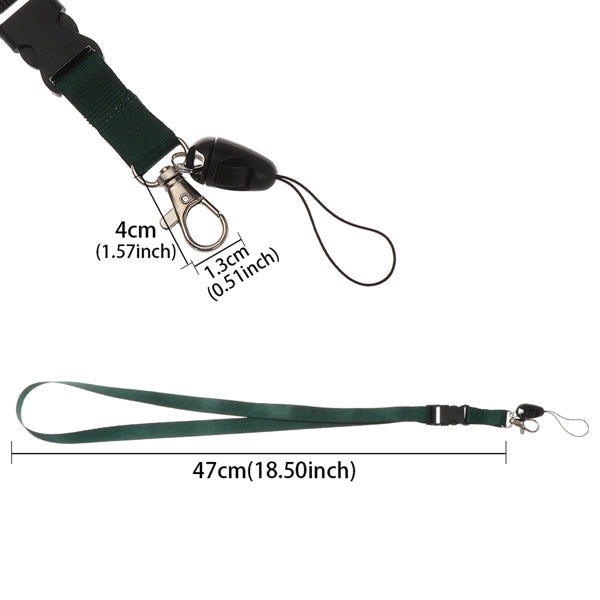 Neck Lanyards with Detachable Buckle