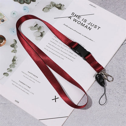 Neck Lanyards with Detachable Buckle