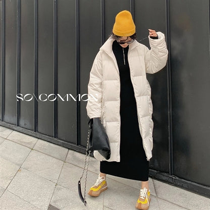 Women's Thickened Down Jacket Long Winter Coat