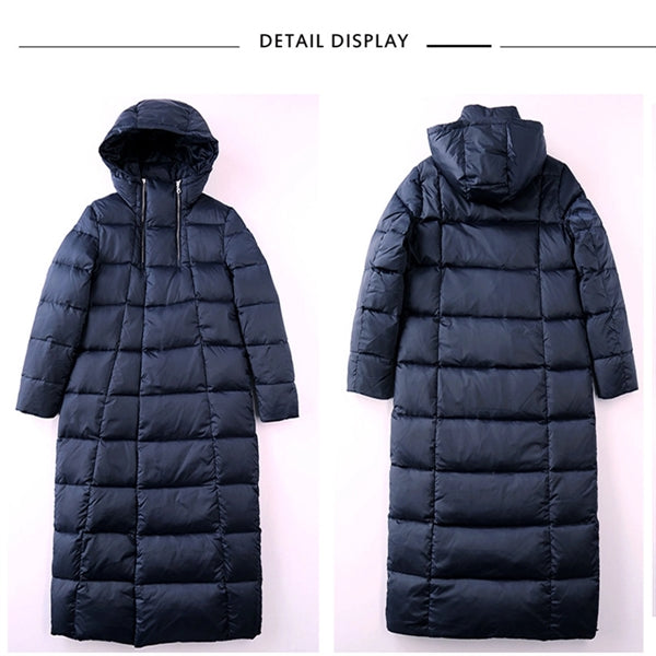 Unisex Maxi Long Down Jacket