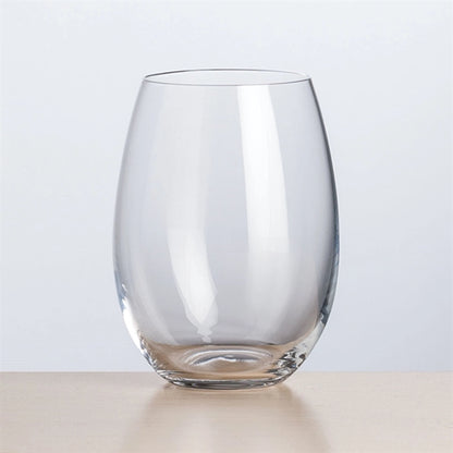 Carlita Stemless Wine - Deep Etch