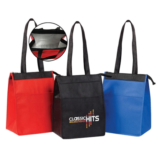 Insulated Lunch Tote - Zipper Closure