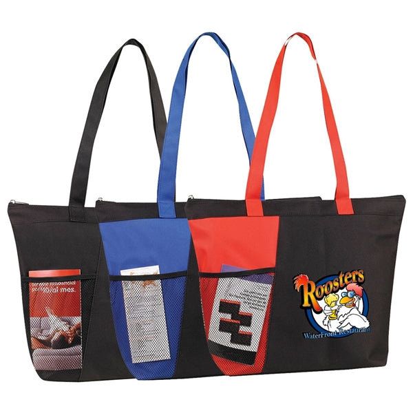 Zipper Bottle Tote
