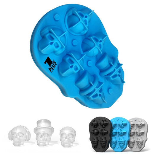 3D Skull Ice Cube Mold
