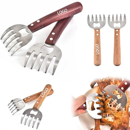 Meat Separator with Wood Handle