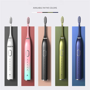 Sonic Electric Toothbrush with Travel Case