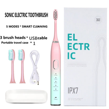 Sonic Electric Toothbrush with Travel Case