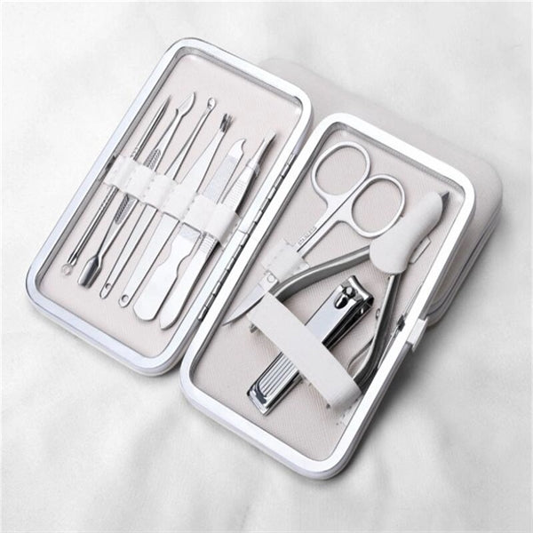 9 Piece Set of Nail Clippers and Manicure Tools  Custom LOGO