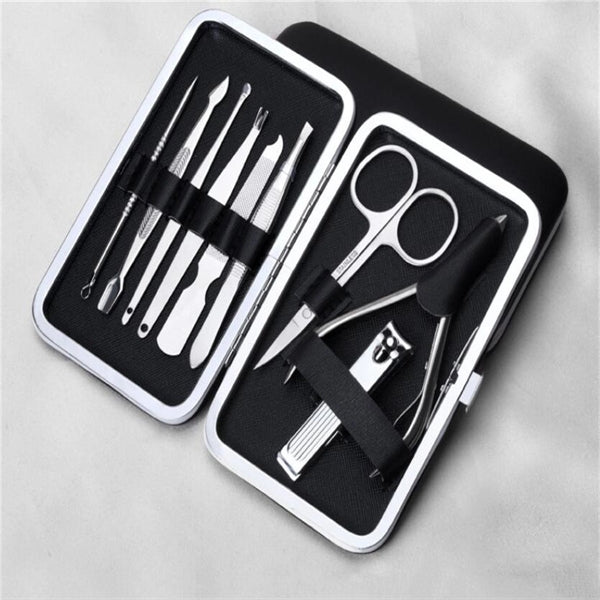 9 Piece Set of Nail Clippers and Manicure Tools  Custom LOGO