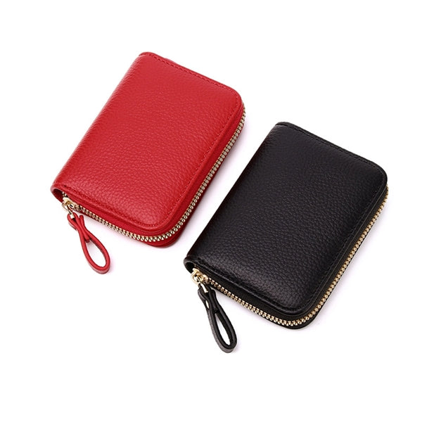 RFID Blocking Leather Wallet