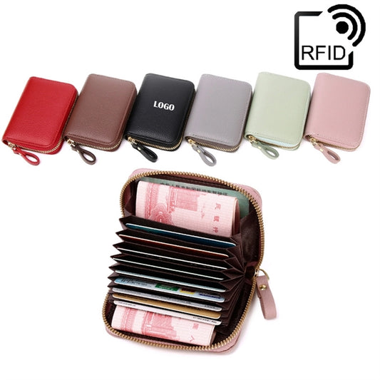 RFID Blocking Leather Wallet