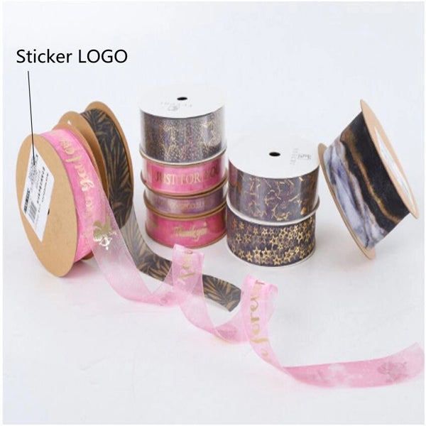 3CM By 100 Meters Bronzing Snow Gauze Ribbon  Gift Wrapping