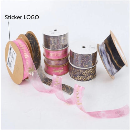 3CM By 100 Meters Bronzing Snow Gauze Ribbon  Gift Wrapping