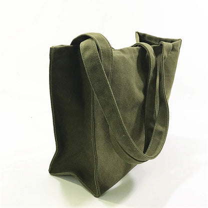 Cotton Canvas Tote Bag