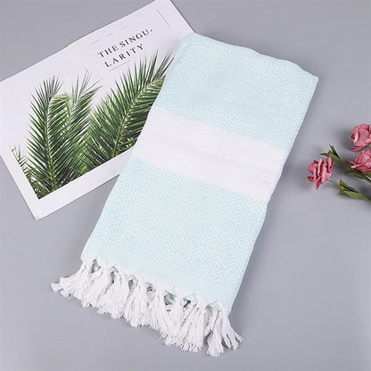 Turkish Beach Travel Bath Towel